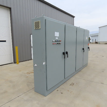 Hoffman A84XM4EW18FTC 84x158x18 Electrical Enclosure W/Backplate&400A Disconnect