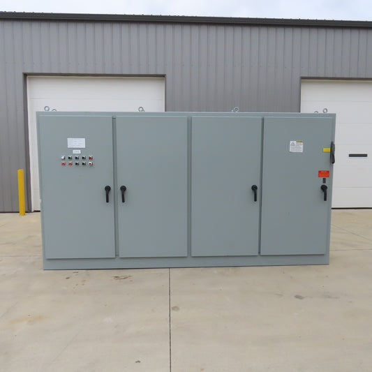 Hoffman A84XM4EW18FTC 84x158x18 Electrical Enclosure W/Backplate&400A Disconnect