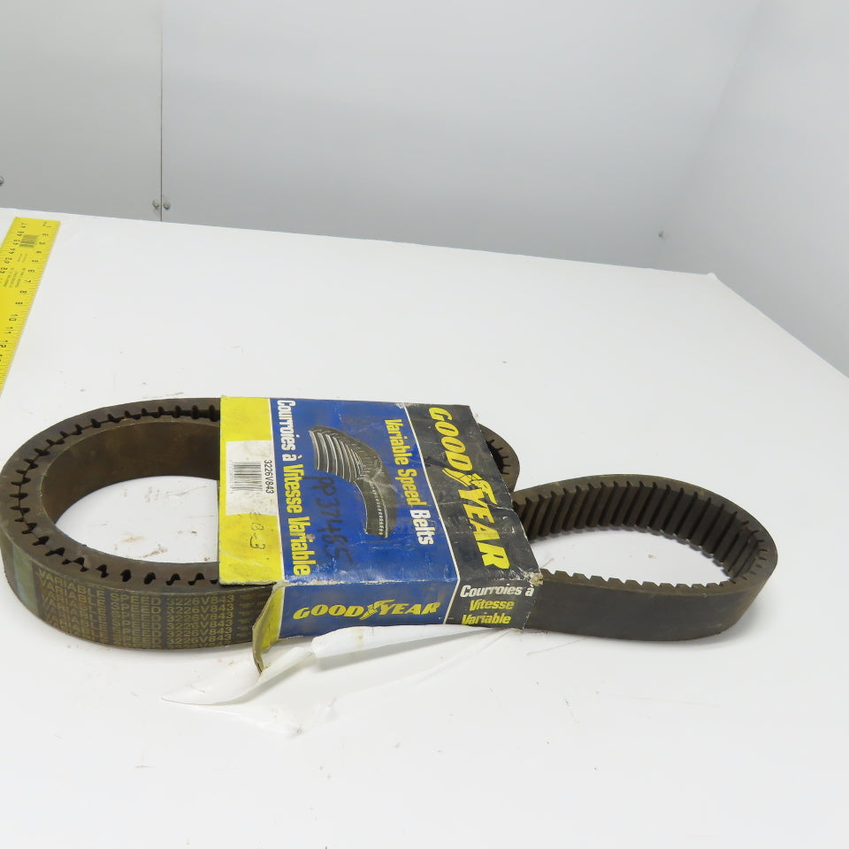 Goodyear 3226V843 Notched Variable Speed V-Belt