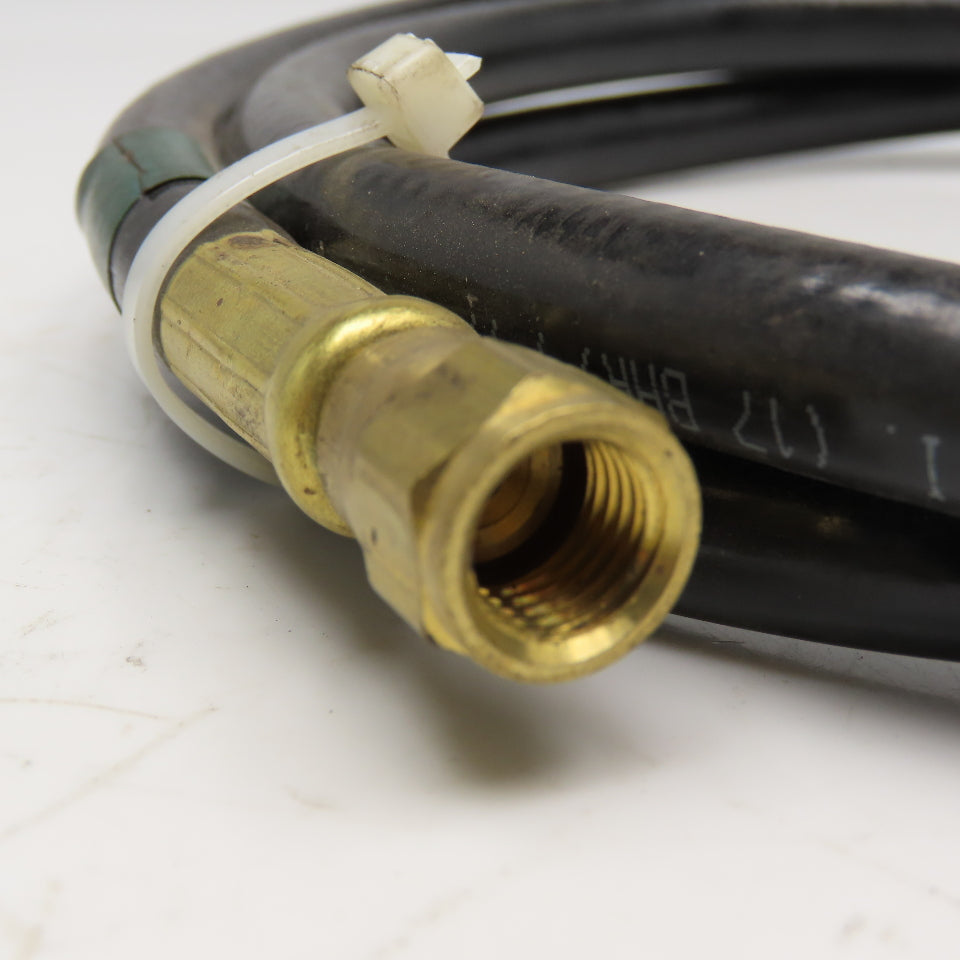 Hypertherm 024061 Hose Assembly 1/4" Swivel Blk W/Grn #4 5'