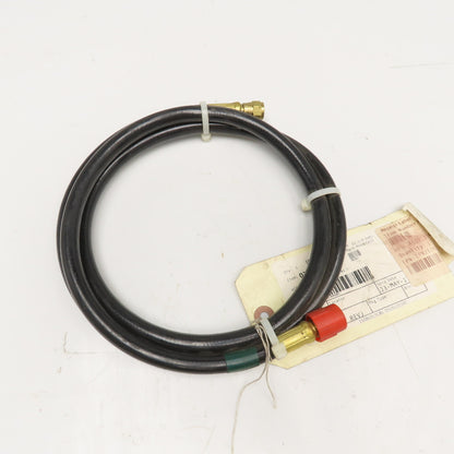 Hypertherm 024061 Hose Assembly 1/4" Swivel Blk W/Grn #4 5'