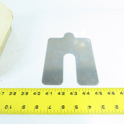 IGS D-100 Stainless Steel Slotted Shims 0.100" 6" x 5" Lot Of 20