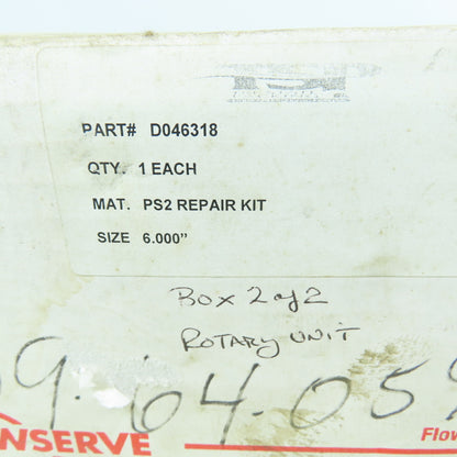 FLowserve D046318 PS2 6" Repair Kit LE3P6000PM3