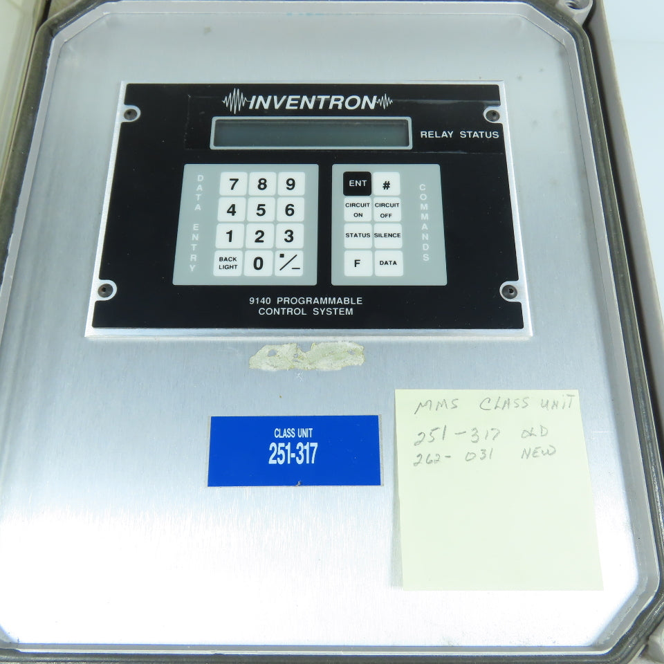 Inventron 9140-4MA-X-X-2CR Programmable Control System W/ Circuit Board