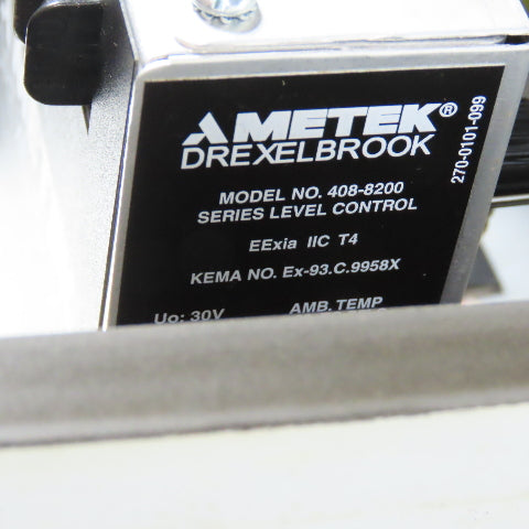 Ametek Drexelbrook 367925 370-4000 Digital Loop Meter W/ 408-8200 Level Control