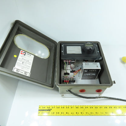 Ametek Drexelbrook 367925 370-4000 Digital Loop Meter W/ 408-8200 Level Control