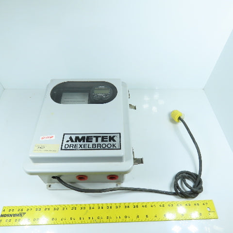 Ametek Drexelbrook 367925 370-4000 Digital Loop Meter W/ 408-8200 Level Control