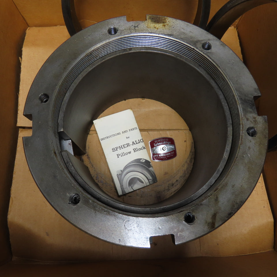 Spher Align Dodge Micro Mount Adapter Kit And Bearing Assy Part B 7-15/16"Shaft