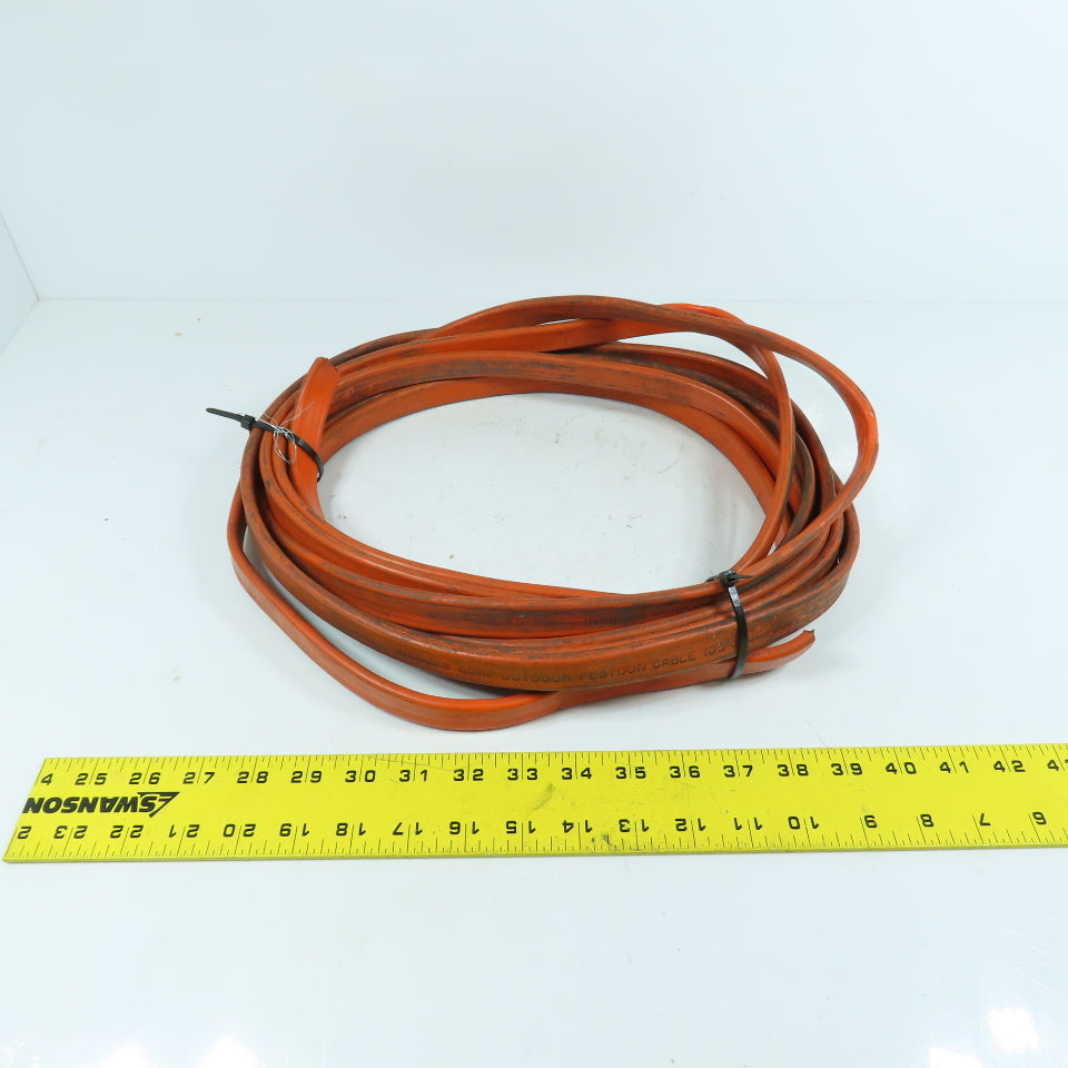 Insul-8 22994 25' L Outdoor Festoon Cable 4-Conductor 12AWG 600V E60362H
