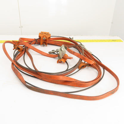 Insul-8 22994 18' OAL Festoon Cable Carrier Travel System Kit 4-Cond 12AWG 600V