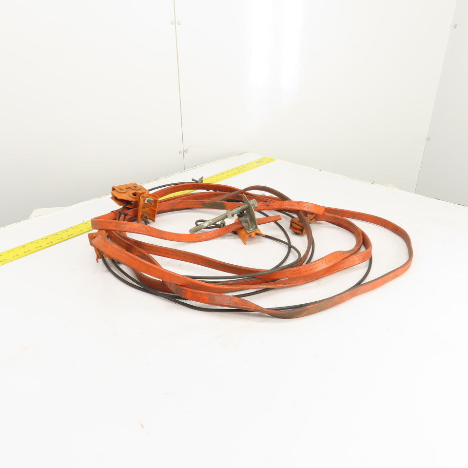 Insul-8 22994 18' OAL Festoon Cable Carrier Travel System Kit 4-Cond 12AWG 600V