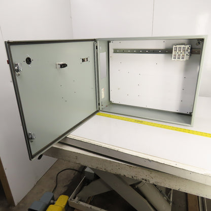 Hoffman CSD24308 24" x 30" x 8" Electrical Enclosure Backplate & 30A Disconnect
