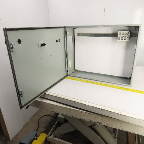Hoffman CSD24308 24" x 30" x 8" Electrical Enclosure Backplate & 30A Disconnect