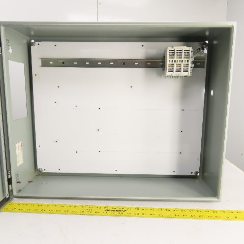 Hoffman CSD24308 24" x 30" x 8" Electrical Enclosure Backplate & 30A Disconnect