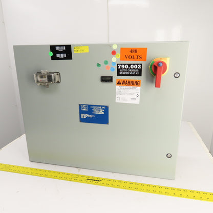 Hoffman CSD24308 24" x 30" x 8" Electrical Enclosure Backplate & 30A Disconnect