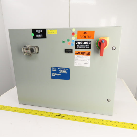 Hoffman CSD24308 24" x 30" x 8" Electrical Enclosure Backplate & 30A Disconnect