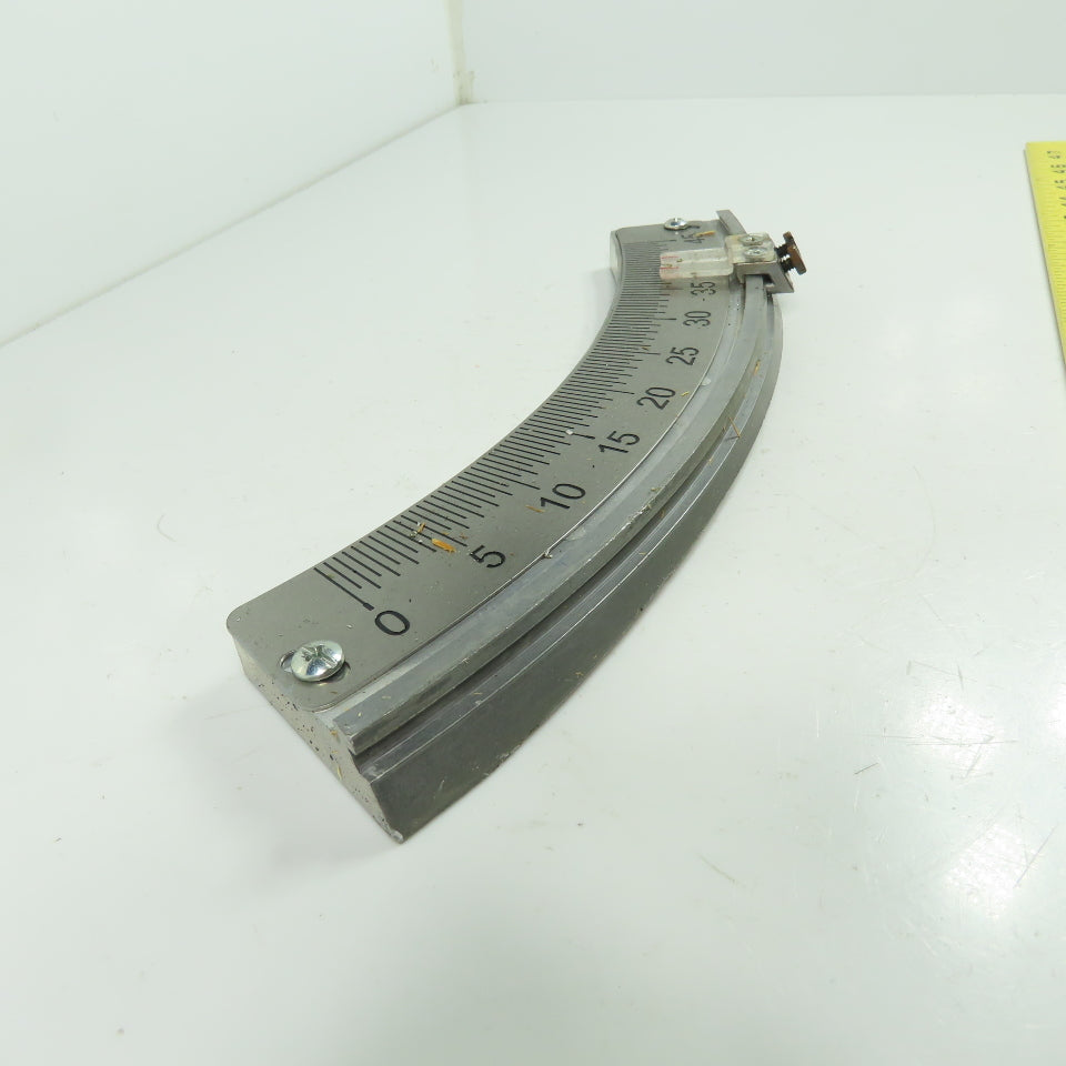 Powermatic 2000 Table Saw Tilt Angle Gage Measure Plate