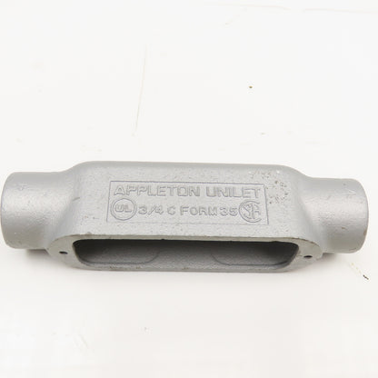 Appleton Unilet 3/4" C From 35 Cast Aluminum Conduit Body