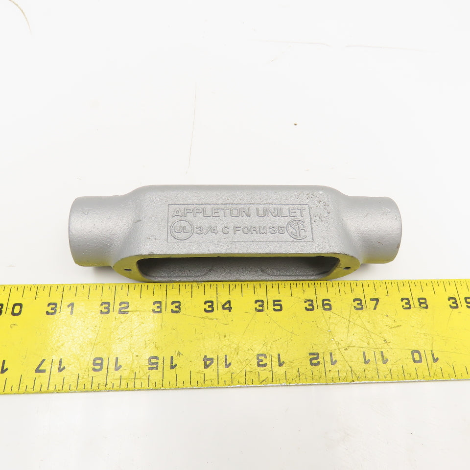 Appleton Unilet 3/4" C From 35 Cast Aluminum Conduit Body