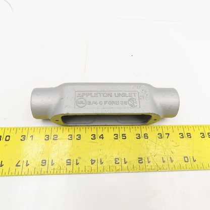 Appleton Unilet 3/4" C From 35 Cast Aluminum Conduit Body