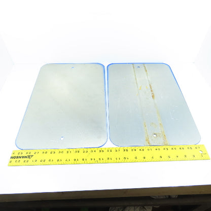 18" H x 12" W Handicap Parking Wheelchair Sign Aluminum Lot of 2