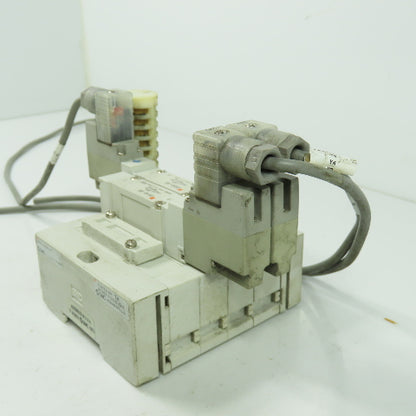 SMC SY5140-5DZ 2 Pneumatic Solenoid Valve Manifold 0.7MPa 24VDC SS5Y5-45-03D-N7