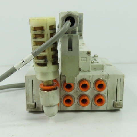 SMC SY5140-5DZ 2 Pneumatic Solenoid Valve Manifold 0.7MPa 24VDC SS5Y5-45-03D-N7