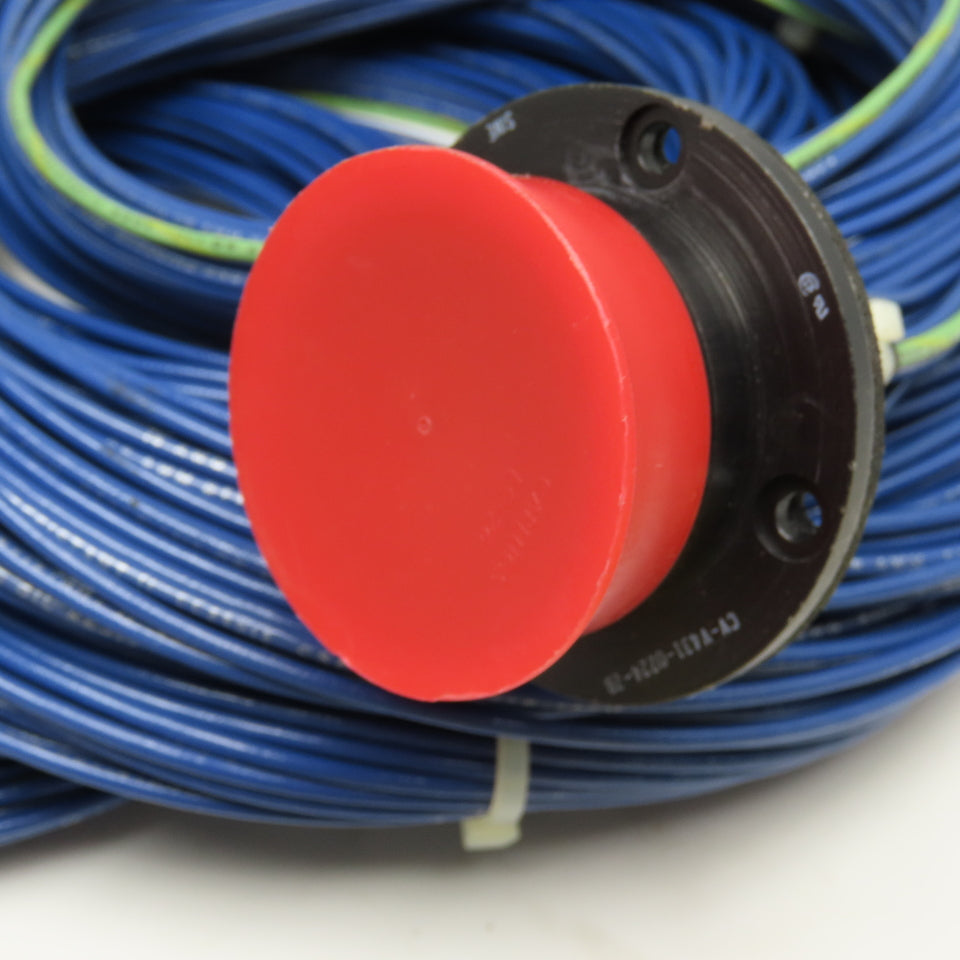 Sine 30 Position 40mm Circular Grounded Shell 16AWG Wire Cable Assembly 20'