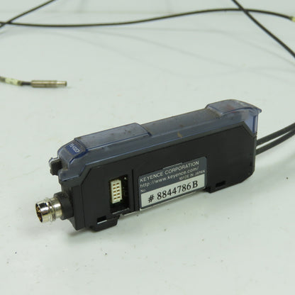 Keyence FS-V32CP Photoelectric Fiber Optic Amplifier 4-Pin 12-24VDC 100mA