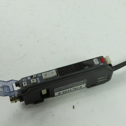 Keyence FS-V32CP Photoelectric Fiber Optic Amplifier 4-Pin 12-24VDC 100mA