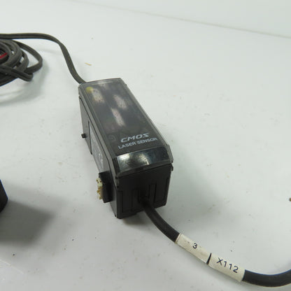 Keyence GV-H130 Laser Sensor Head W/ GV-22P Sensor