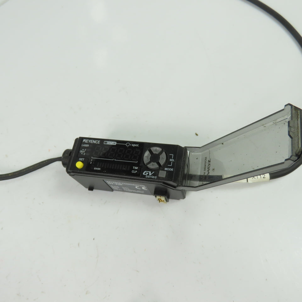 Keyence GV-H130 Laser Sensor Head W/ GV-22P Sensor