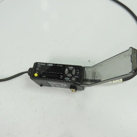 Keyence GV-H130 Laser Sensor Head W/ GV-22P Sensor