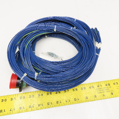 Sine 20 Position 40mm Circular Grounded Shell 16AWG Wire Cable Assembly 20'