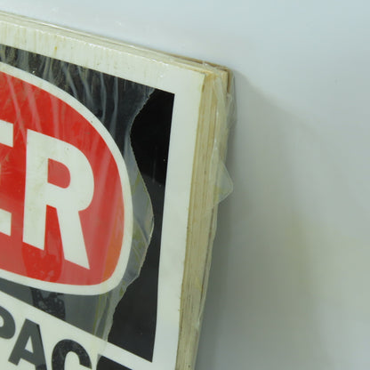 Brady 84562 10x7 Peel&Stick Danger Confined Space Enter By Permit Only Lot Of 25