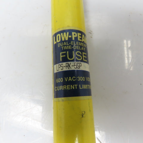 Buss LPS-RK-5P 5A Fuses Low-Peak Duel Element Time Delay Lot of 17