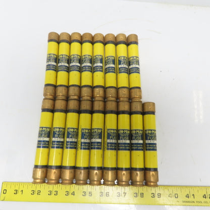 Buss LPS-RK-5P 5A Fuses Low-Peak Duel Element Time Delay Lot of 17
