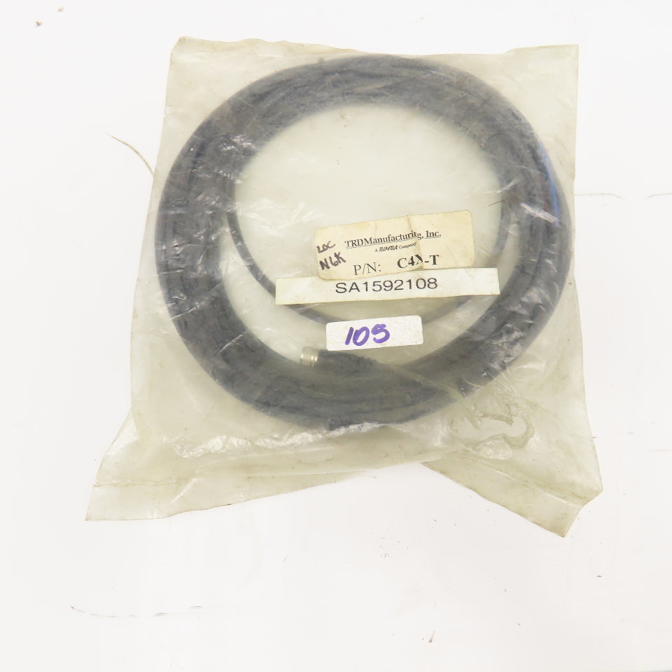 TRD Manf. Bimba C4X-T 8mm Quick Connect Cordset Straight Connector 5m