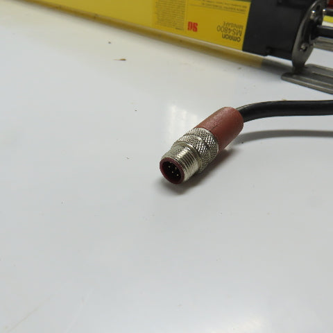 Omron MS4800B-20-0840-R Receiver W/MS4800B-20-0840-X Transmitter Light Curtain