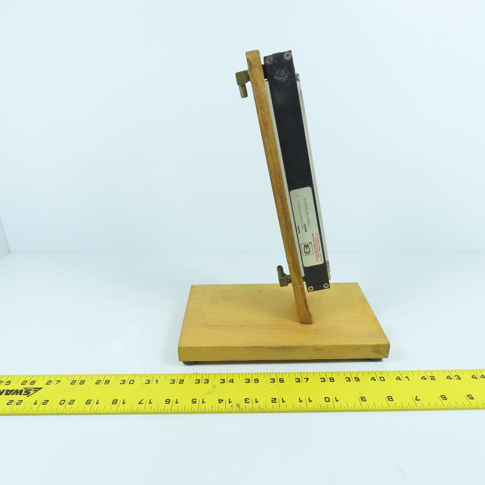 Brooks 1355EHA7BDA1A Sho-Rate Flow Rate Gauge With Wooden Stand