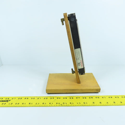 Brooks 1355EHA7BDA1A Sho-Rate Flow Rate Gauge With Wooden Stand