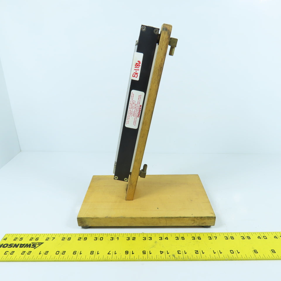 Brooks 1355EHA7BDA1A Sho-Rate Flow Rate Gauge With Wooden Stand