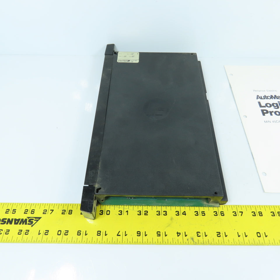 Reliance 45C400A AutoMate 40 Logic Processor Module W/ J3140A Manual