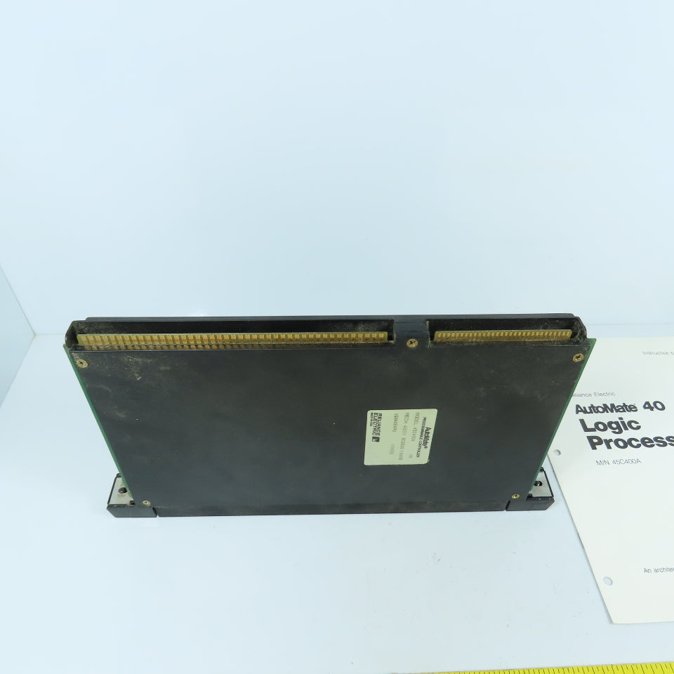 Reliance 45C400A AutoMate 40 Logic Processor Module W/ J3140A Manual