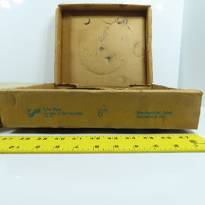 Tyler Pipe 6" Mechanical Joint Accessory Set Lot Of 2