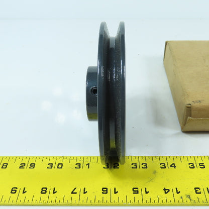 Browning AK49X15/16 Single Groove V-Belt Pulley 3L, A, 4-3/4" OD 15/16" Bore