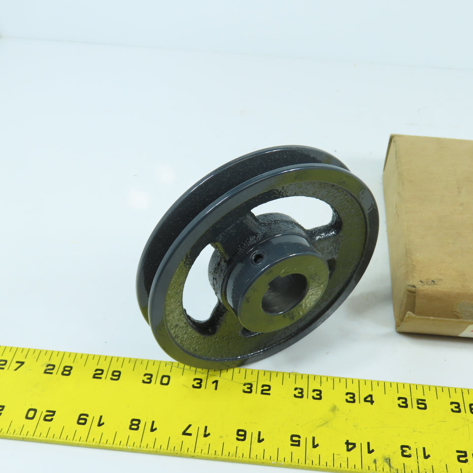 Browning AK49X15/16 Single Groove V-Belt Pulley 3L, A, 4-3/4" OD 15/16" Bore