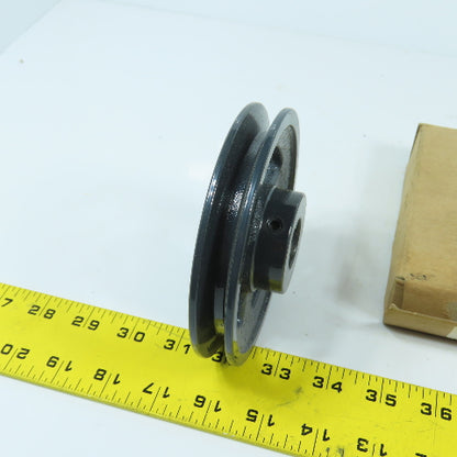 Browning AK49X15/16 Single Groove V-Belt Pulley 3L, A, 4-3/4" OD 15/16" Bore