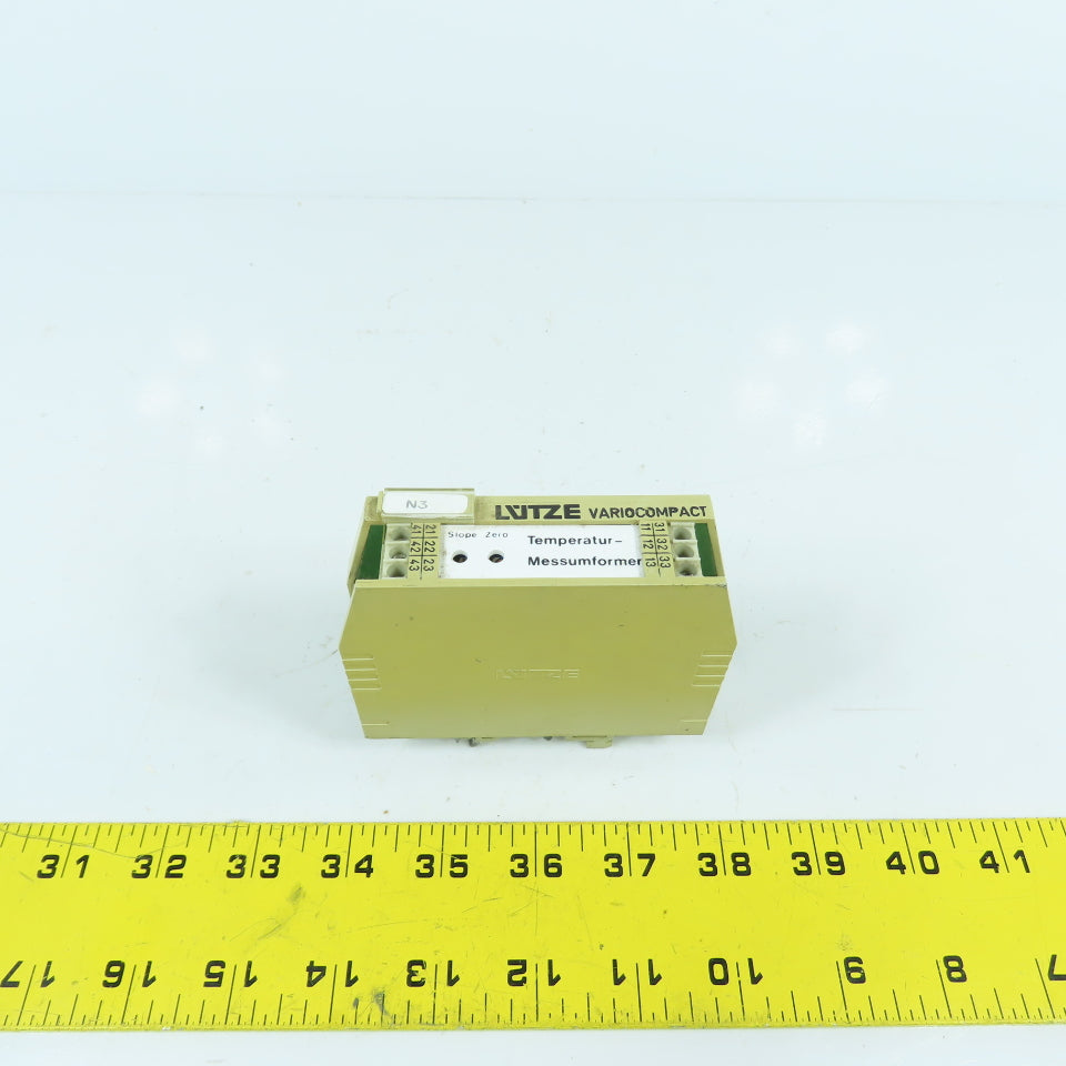 Lutze 3810508/0 Variocompact Relay Module