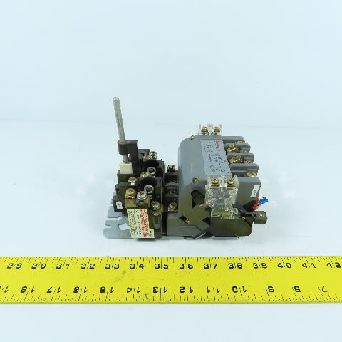 Furnas 14DP32A*9 Size 1 Motor Starter Contactor 120V Coil W/48DC31AA3 Overload